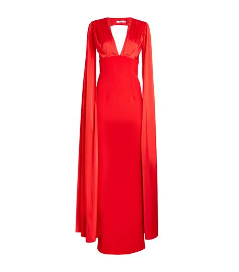 Safiyaa Red Angelina Gown Harrods Uk