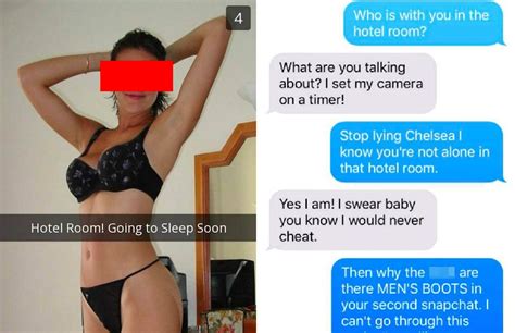 cheating wife caught out after sending husband these snapchat photos sick chirpse
