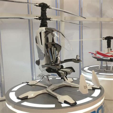 hirobo unveils hx  unmanned electric helicopter  promises  manned model coche volador