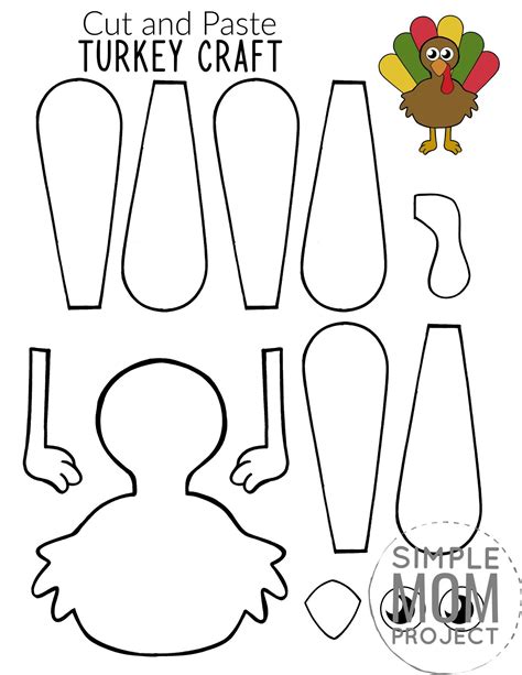 turkey craft template   printable templates