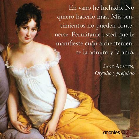 Jane Austen Orgullo Y Prejuicio Jane Austen Libros Citas