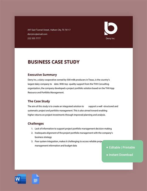 ux case study template google docs word templatenet