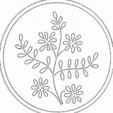 Broderie Fleurs Motifs Embroidery Feedly Avant Patterns sketch template