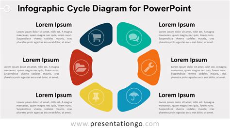 infographic cycle diagram  powerpoint presentationgocom