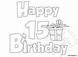 Birthday Happy Coloring Pages Color Printable Reddit Email Twitter Getdrawings Getcolorings Coloringpage Eu sketch template