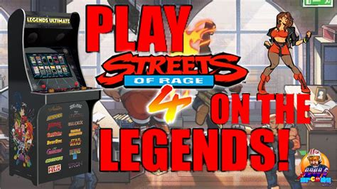 Play Streets Of Rage 4 On The Atgames Legends Ultimate