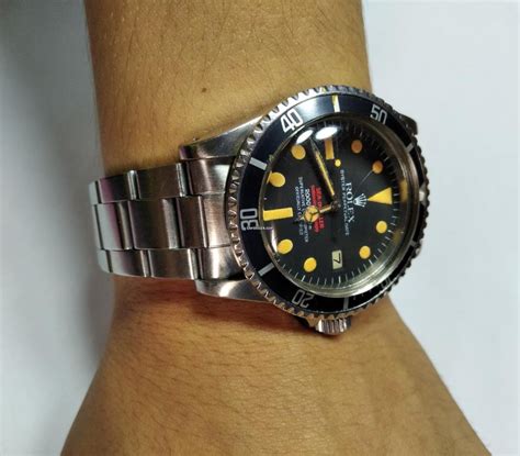 rolex  sea dweller submariner double red   owner mint    sale