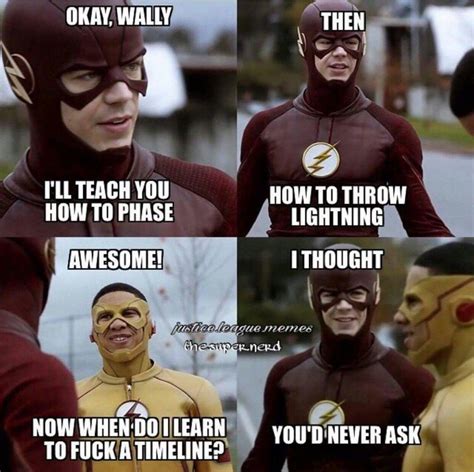 29 Incredibly Funny Flash Timeline Memes Which Will Make Fans Go Lol