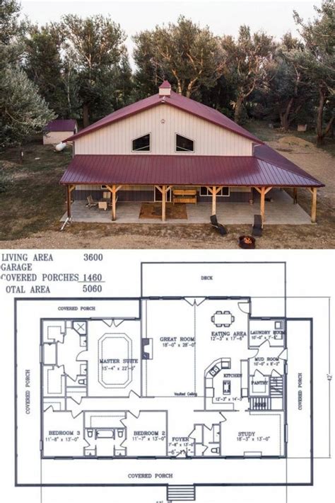 Barndominium Floor Plans And Costs Building A Dream Home In A Metal