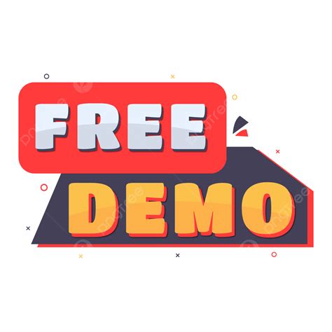 demo banner design vector transparent  demo  demo