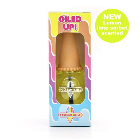 Oiled Up Lemon Lime Sorbet Scented Cuticle Oil – I Scream Nails