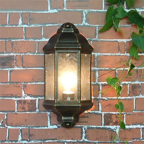 vintage outdoor wall mounted garden light hallway patio lantern lamp fixture porch lights