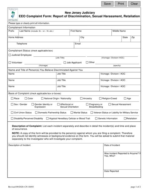 Form 10493 Download Fillable Pdf Or Fill Online Eeo