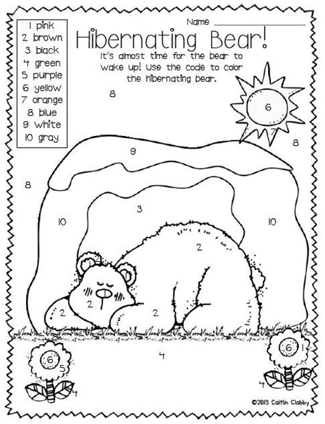 coloring pages bears hibernating coloring pages animals