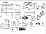 Dwg Joinery Cadbull Reception sketch template