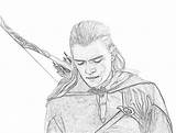 Hobbit Azog sketch template