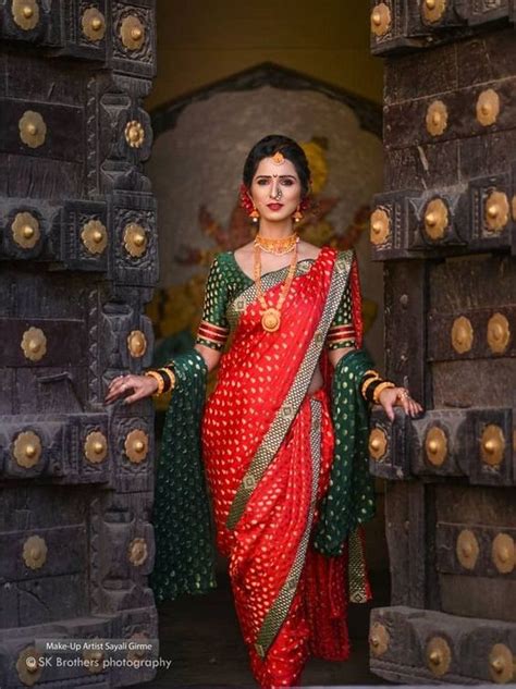 timeless nauvari sarees for stunning maharashtrian brides indian
