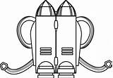 Jetpack Jet Pack Clipart Clip Individual Cliparts Coloring Outline Colouring Wolfpack Clipground 20clipart Backpack Toy Electronics Line Library Clipartfest sketch template