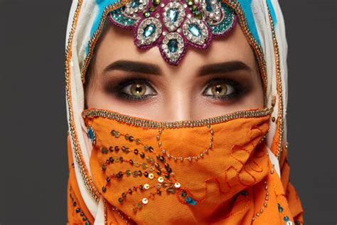 muslim face covering stock  pictures royalty  images istock