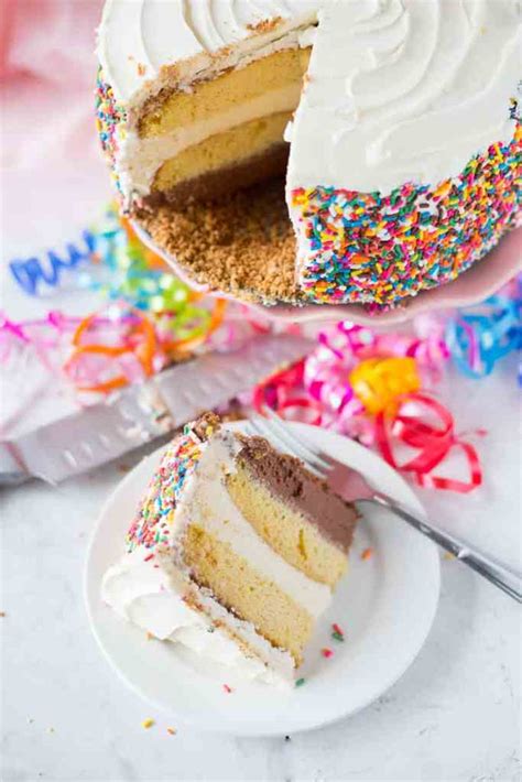 birthday ice cream cake recipe brown sugar food blog