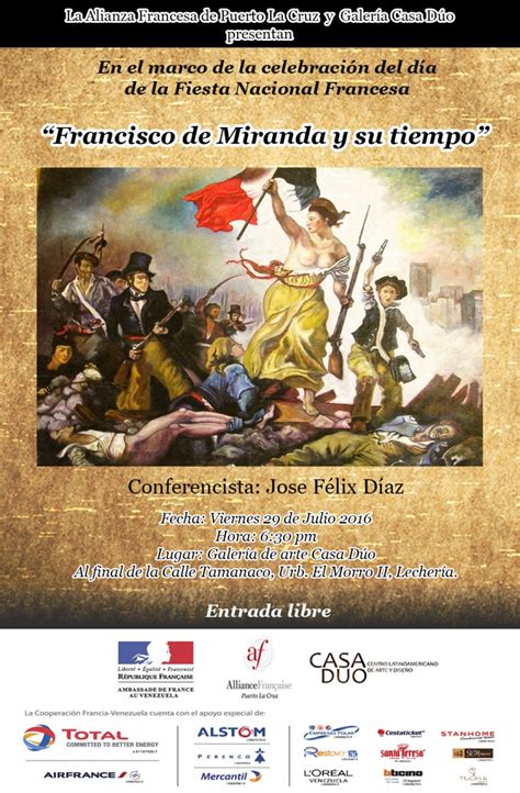 Conferencia Francisco De Miranda Y Su Tiempo Este Viernes 29 De Julio