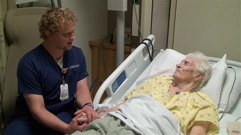 what this male nurse does for his older patients will leave you in