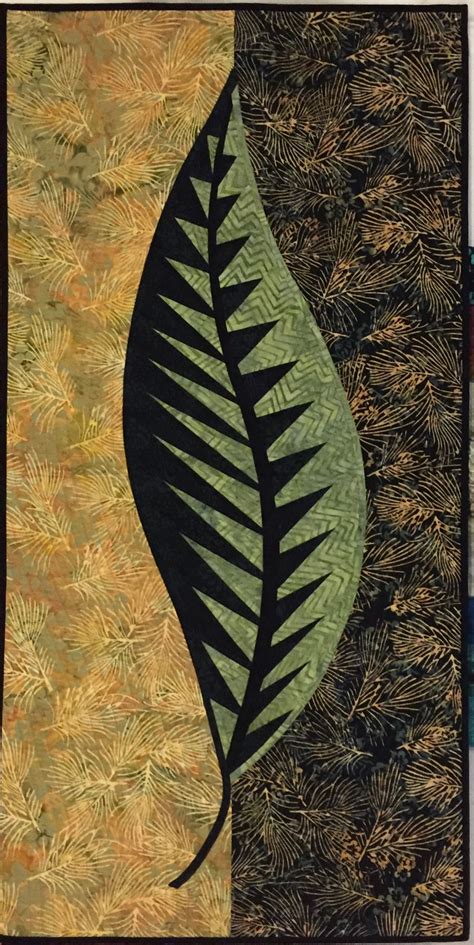 part   leaf series  judy niemeyer  batiks
