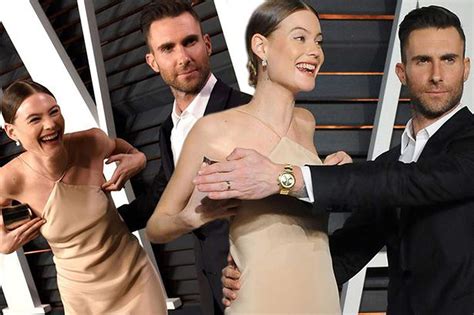 Behati Prinsloo Nip Slip Fixed By Adam Levine Scandal