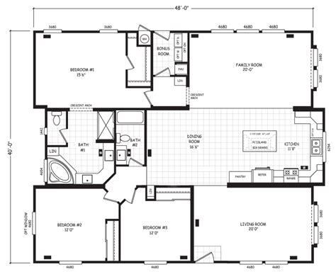 bedroom triple wide mobile home floor plans texas usa viewfloorco