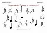 Musicales Corchea Actividades sketch template