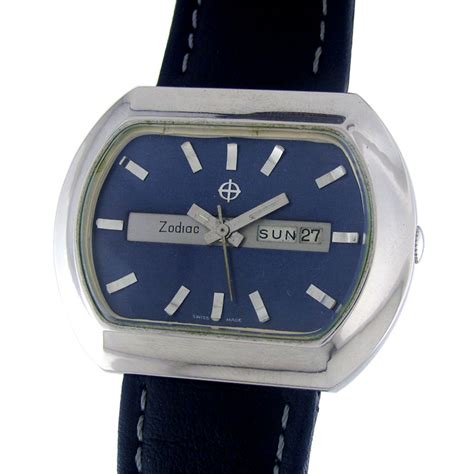 antique watches collection  wristmenwatches zodiac day date automatic   wristmenwatches
