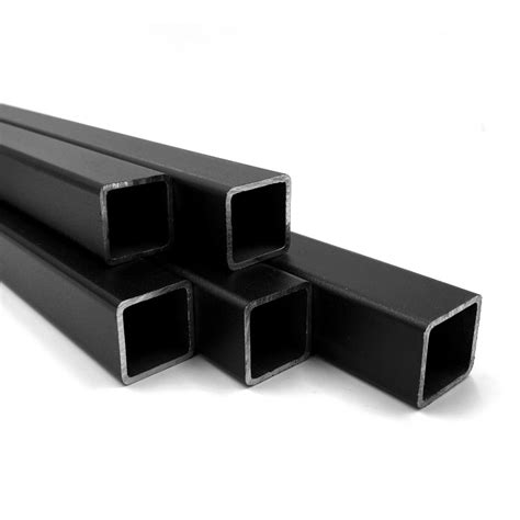 steel square tube black xx mm tubes pipes cut  length klemp