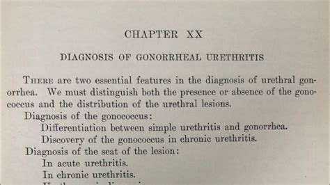 Chapter 20 1 Diagnosis Of The Gonococcus Acute Simple Urethritis