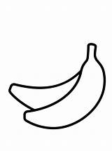 Bananas Bananen sketch template