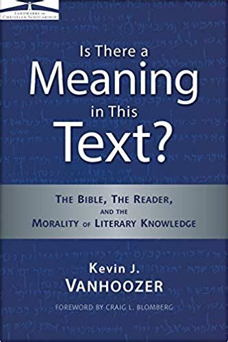 meaning   text vanhoozer acts kenya