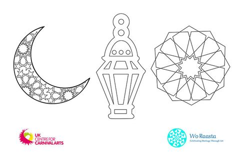 eid colouring sheets