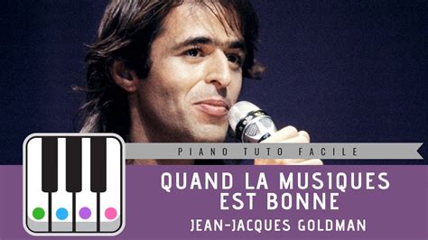 quand la musique est bonne jean jacques golman piano tuto facile youtube