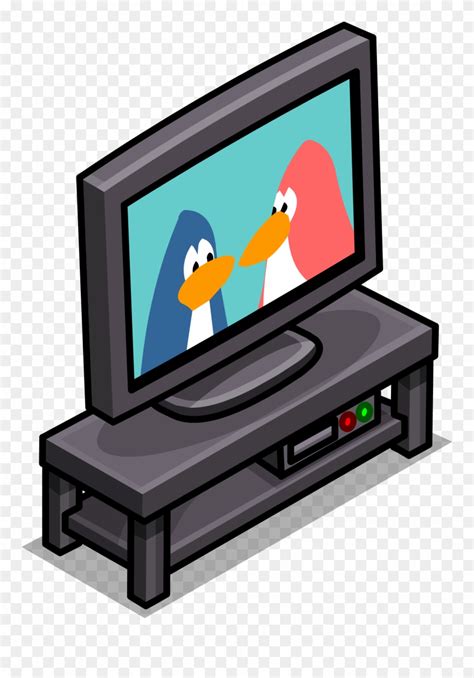 tv clipart stand cartoon tv  stand png   pinclipart