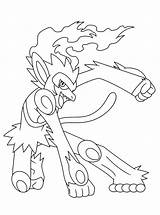 Pokemon Coloring Pages Infernape Template Pearl Diamond sketch template