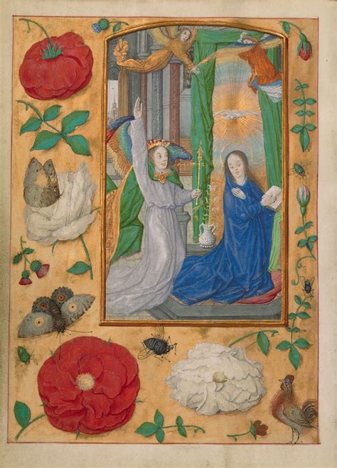 the annunciation getty museum annunciation medieval