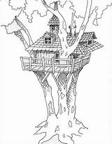 Albero Boomhut Teken Treehouse Kleurplaten Disegnare Wikisailor Rneurocirugia Waarschuwingen Tips sketch template