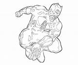 Daredevil Coloring Pages Men Hero Popular Library Clipart Comments Coloringhome Line sketch template