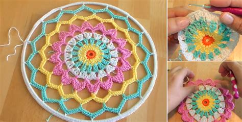 crochet dreamcatcher pretty ideas