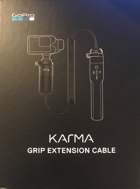 gopro karma grip extension cable black  en mercado libre