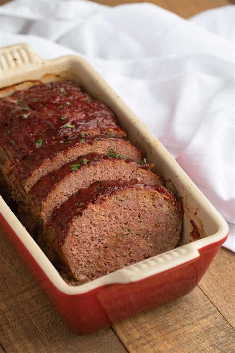 classic beef meatloaf recipelioncom