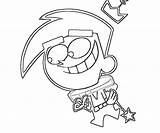 Cosmo Odd Squad Fairly Oddparents Timmy Badge Insertion sketch template