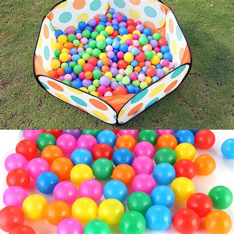 leyeet  ball pit balls colorful play balls soft plastic ocean balls
