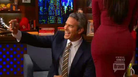 andy cohen took a selfie with kim kardashian s ass on last night s