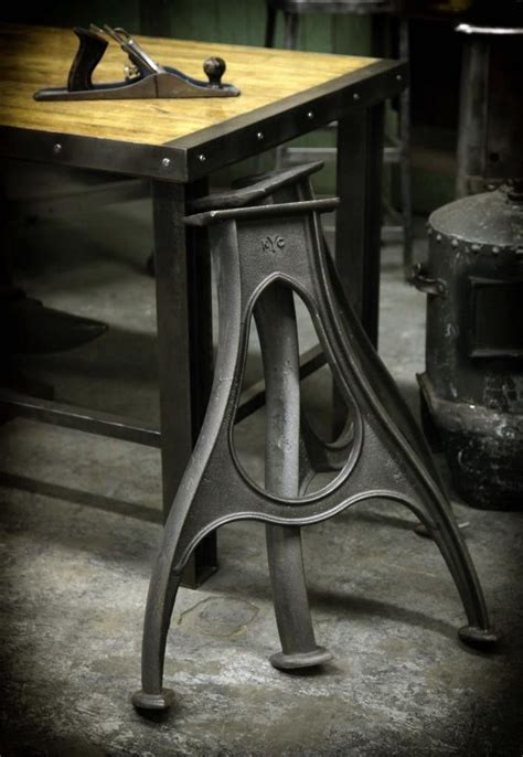 nyc cast iron table legs industrial search  design