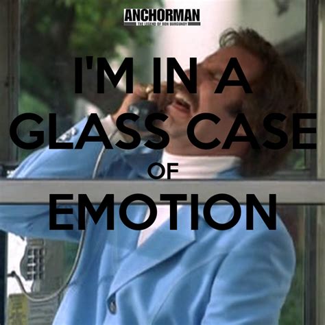 Im In A Glass Case Of Emotion Poster Will Ferrell Keep Calm O Matic